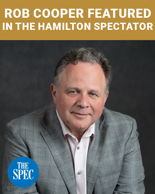 Rob Cooper Interview with the Hamilton Spectator.